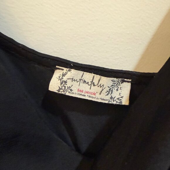 Free People Black Mini Dress - Picture 4 of 5